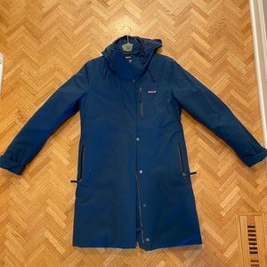 Patagonia waterproof parka.